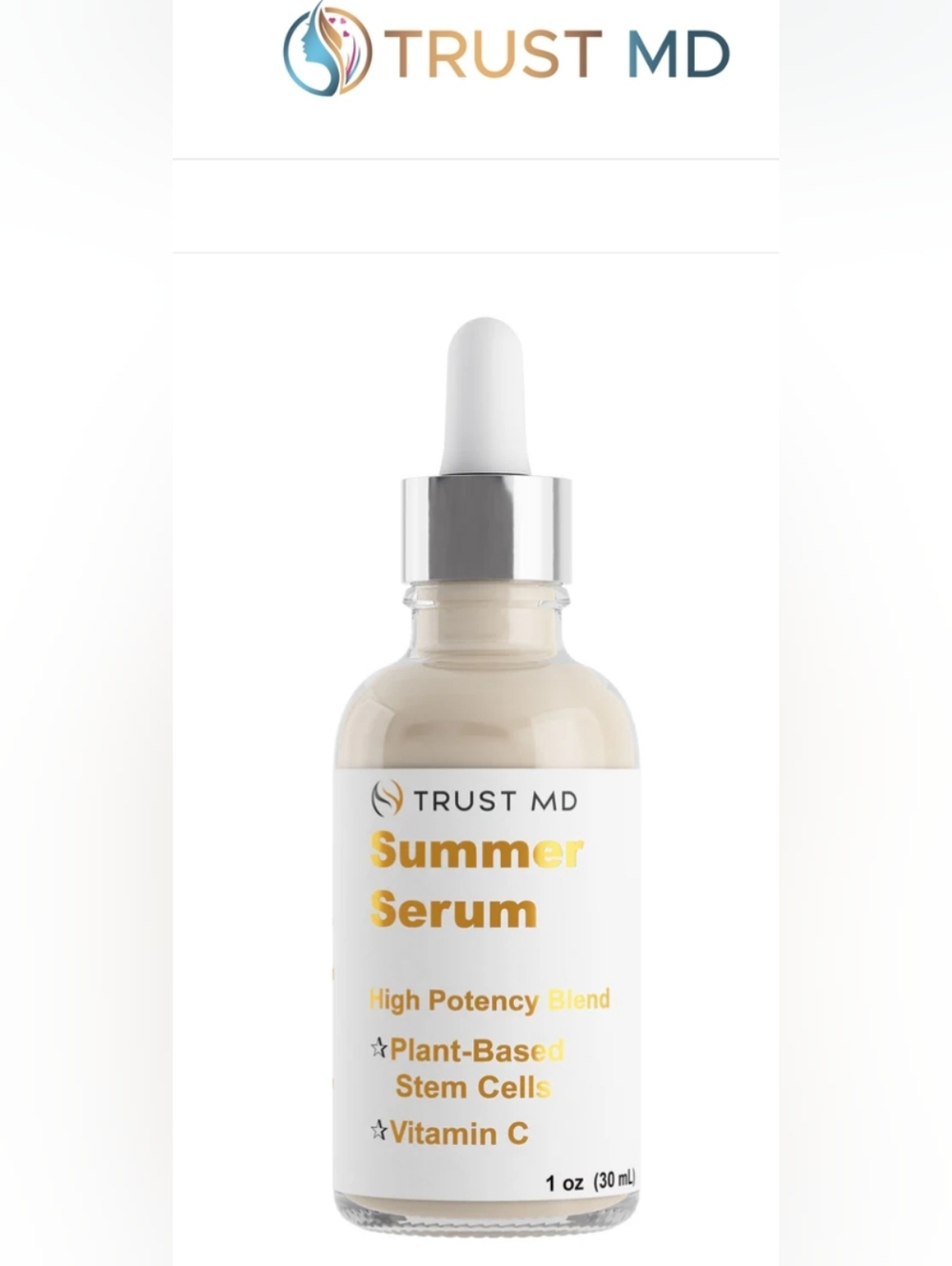 NEW TRUST MD Summer Serum, Sealed